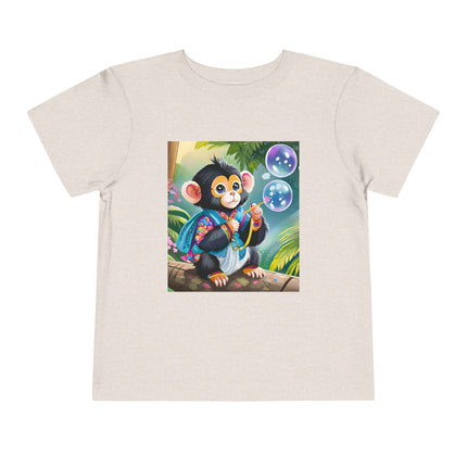 Bubble Magic in the Jungle Toddler Short Sleeve Tee