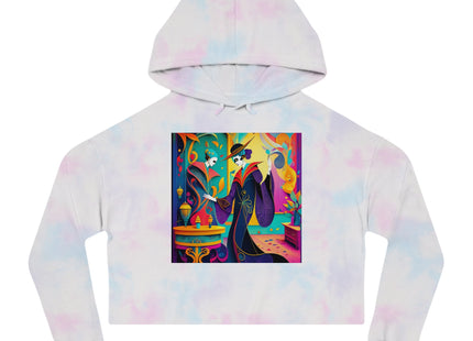 Phantoms of Elegance Women’s Cropped Hooded Sweatshirt