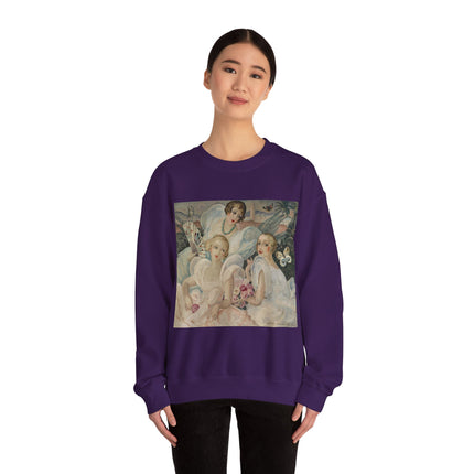 Les Femmes Fatales by Gerda Wegener Heavy Blend™ Crewneck Sweatshirt