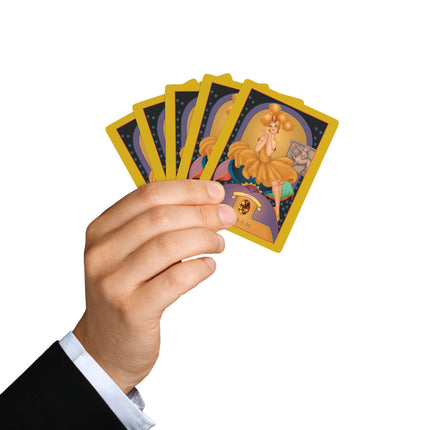 November & Topaz (from the Gem Series) by Sofia Chiostri Playing Cards