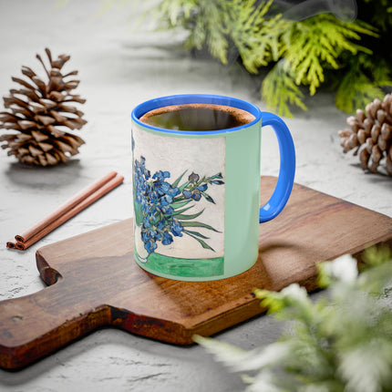 Irises by Vincent Van Gogh Colorful Mugs (11oz, 15oz)