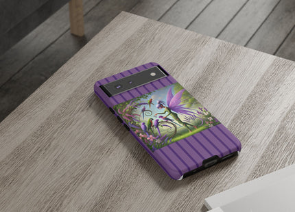 Lavender-Winged Fairy Phone Cases