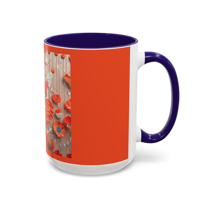 Poppy Fairy Colorful Mugs (11oz, 15oz)