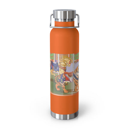 Carousel Splendor Copper Vacuum Insulated Bottle, 22oz