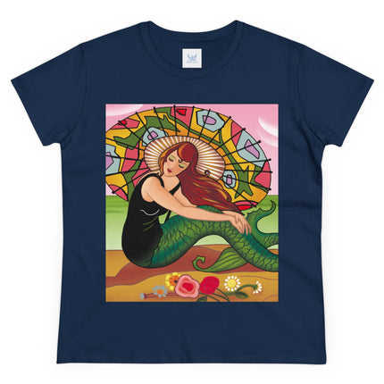 Siren Serenade Women's Midweight Cotton Tee