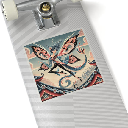 Dragon Fairy of the Temple Kiss-Cut Stickers (4 Sizes)