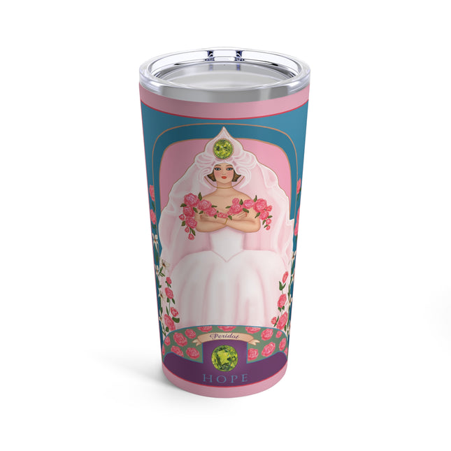 August & Peridot (from the Gem Series) by Sofia Chiostri Tumbler 20oz