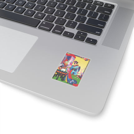 A Timeless Journey by Umberto Brunelleschi Kiss-Cut Stickers (4 Sizes)
