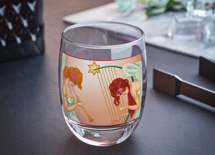 Heavenly Angel Duet Whiskey Glass