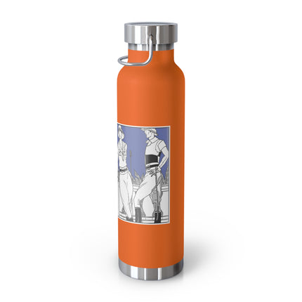 Coastal Elegance Copper Vacuum Insulated Bottle, 22oz