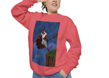 The Enchanted Witch Unisex Garment-Dyed Sweatshirt