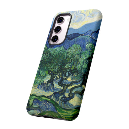 Olive Trees by Vincent Van Gogh Phone Cases