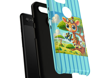 Giraffe Lookout Phone Cases