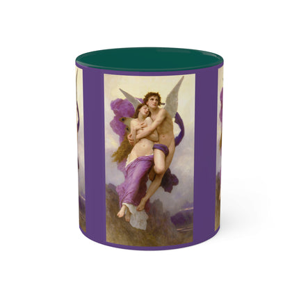 The Abduction of Psyche by William Bouguereau Colorful Mugs, 11oz
