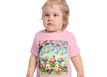 Easter Chicks and Springtime Wishes Baby T-Shirt