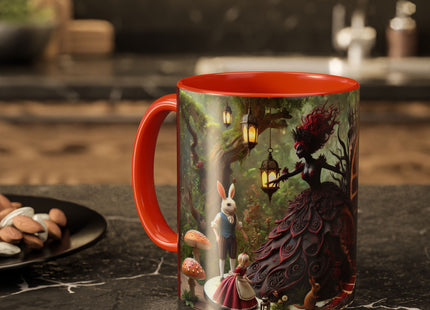 Malice in Wonderland – Gothic Halloween Colorful Mugs (11oz, 15oz)