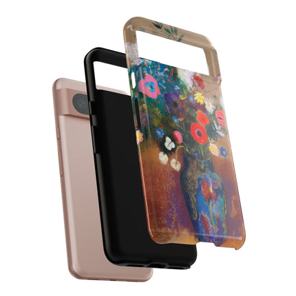 Bouquet of Flowers by Odilon Redon Phone Cases