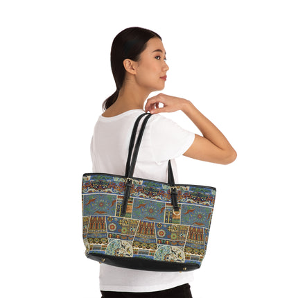Chinois et Japonais by Auguste Racinet PU Leather Shoulder Bag
