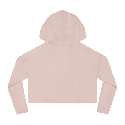 Golden Bow Orchid by Tanigami Kônan Women’s Cropped Hooded Sweatshirt