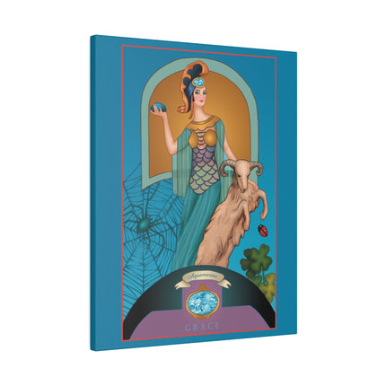 March & Aquamarine – Sofia Chiostri’s Oceanic Gem Portrait
