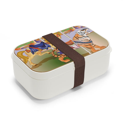 Gilded Carousel: Horse &  Tiger Bento Lunch Box