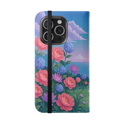 🌸🩰 The Garden Dancer Flip Case – Art Deco Floral Whimsy