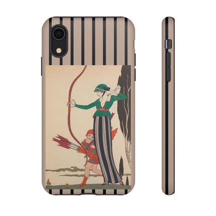 L'Arc Rouge by George Barbier Phone Cases