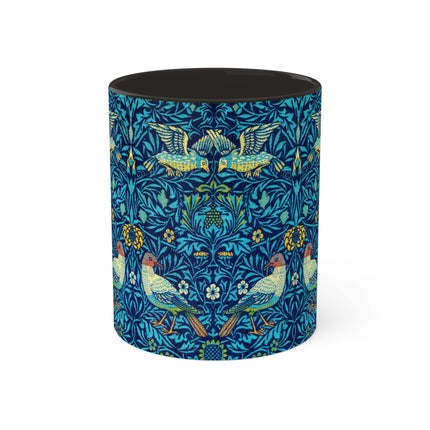 Bird by William Morris Colorful Mugs, 11oz