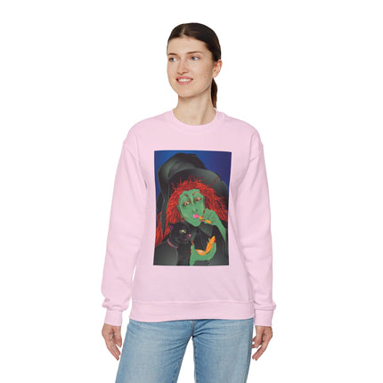 Mirror, Mirror A Witch's Touch Women’s Unisex Heavy Blend™ Crewneck Sweatshirt