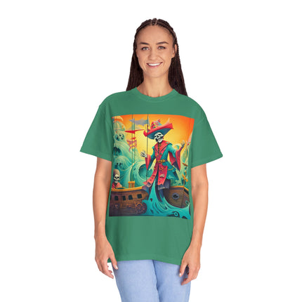 Skeleton Crew of the Misty Seas Unisex Garment-Dyed T-shirt