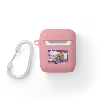 Joyful Friendship Dreams – Cat, Mouse & Rag Doll AirPods Case