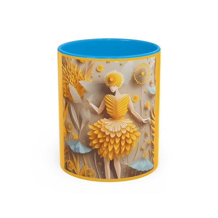 Dandelion Fairy Colorful Mugs (11oz, 15oz)