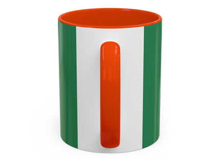 Tibetan Dragon Over Kabuki Duel Colorful Mugs (11oz, 15oz)