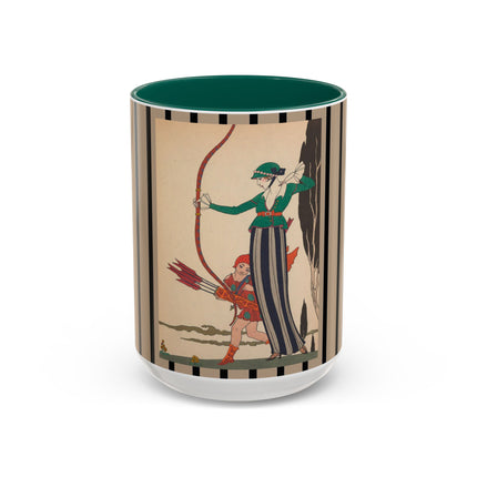 L'Arc Rouge by George Barbier Colorful Mugs (11oz, 15oz)