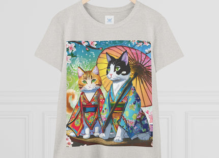 Kimono Kitties Cotton Tee