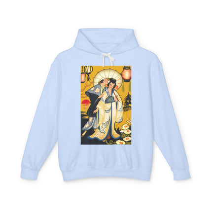 Golden Embrace Couple Hoodie