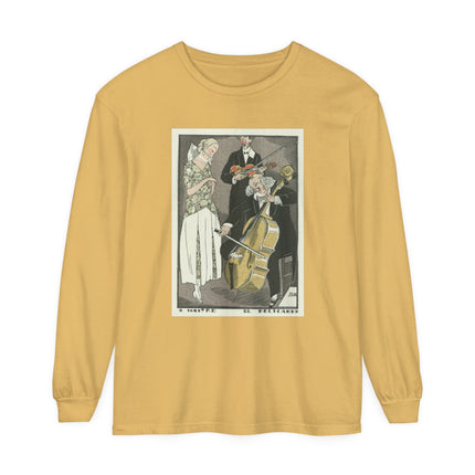 O Maitre el Relicario by Fernand Siméon Garment-dyed Long Sleeve T-Shirt