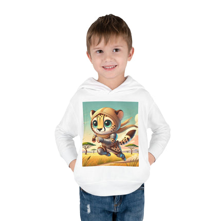 Swift Cheetah Toddler Pullover Fleece Hoodie