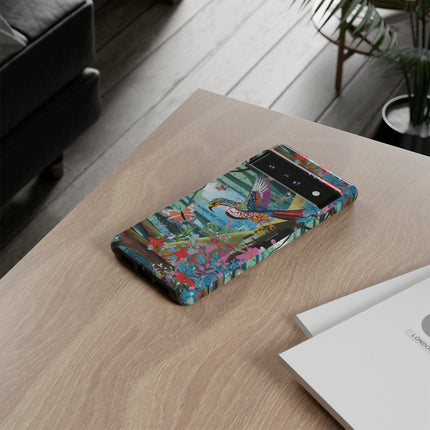 A Colorful Raptor Phone Cases