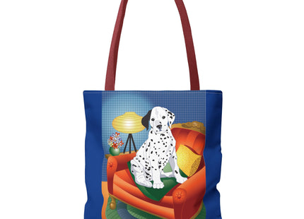 A Dalmatian's Cozy Corner Tote Bag (AOP)