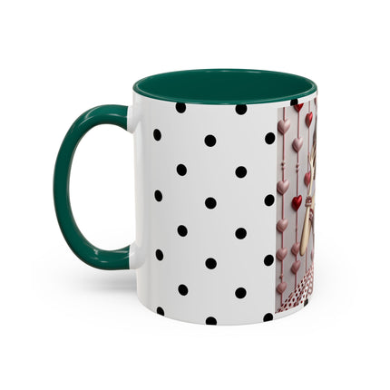 Fashionably Yours, XOXO Colorful Mugs (11oz, 15oz)