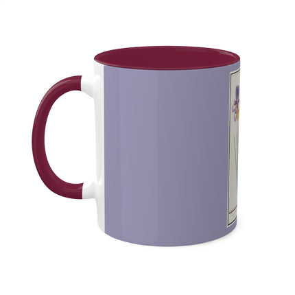 Iris, Iris sibirica by Anselmus Boëtius de Boodt Colorful Mugs, 11oz