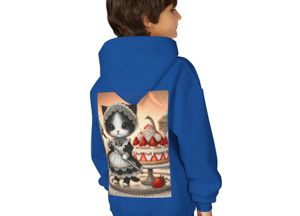 Patisserie Kitten Youth Heavy Blend Hooded Sweatshirt