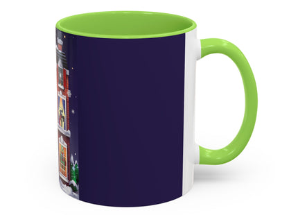A Christmas Eve Celebration Colorful Mugs (11oz, 15oz)