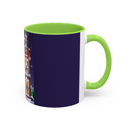 A Christmas Eve Celebration Colorful Mugs (11oz, 15oz)