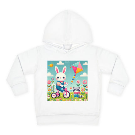 Breezy Meadow Ride Toddler Pullover Fleece Hoodie