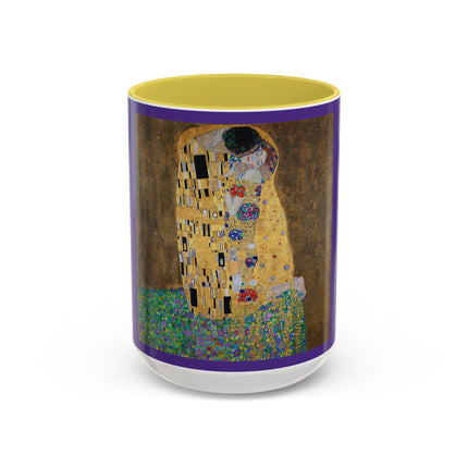 The Kiss by Gustav Klimt Colorful Mugs (11oz, 15oz)