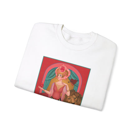 July & Ruby (from the Gem Series) by Sofia Chiostri Heavy Blend™ Crewneck Sweatshirt