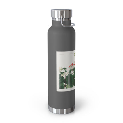 Clerodendrum & Rudbeckia by Tanigami Kônan Copper Vacuum Insulated Bottle, 22oz