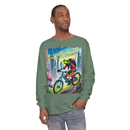 Cyberpunk Frog Long Sleeve T-Shirt
